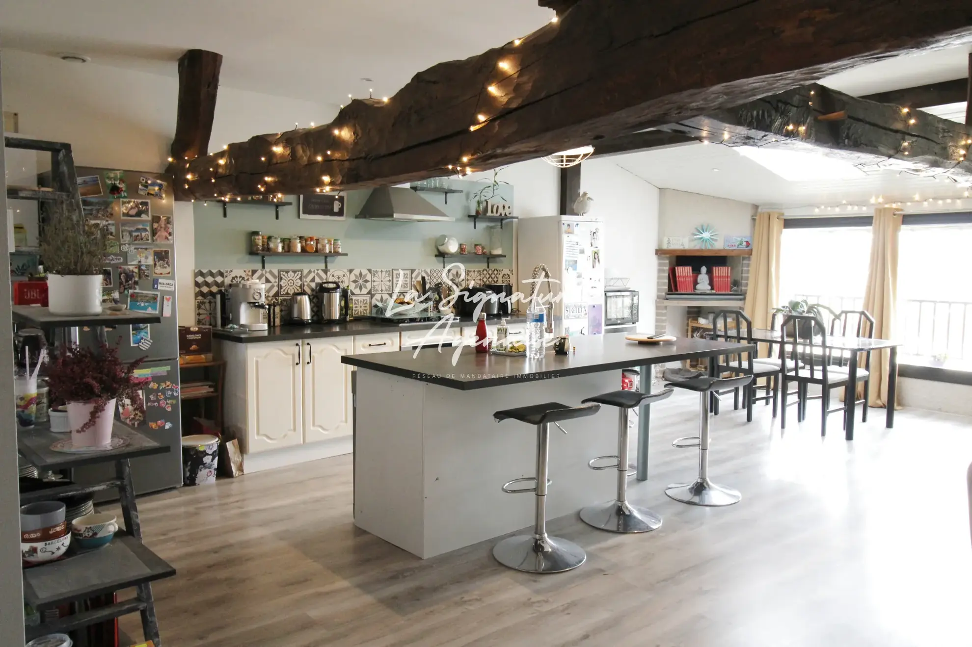 Appartement de 125 m2 avec 3 chambres, garage privé à Villeneuve-sur-Lot 