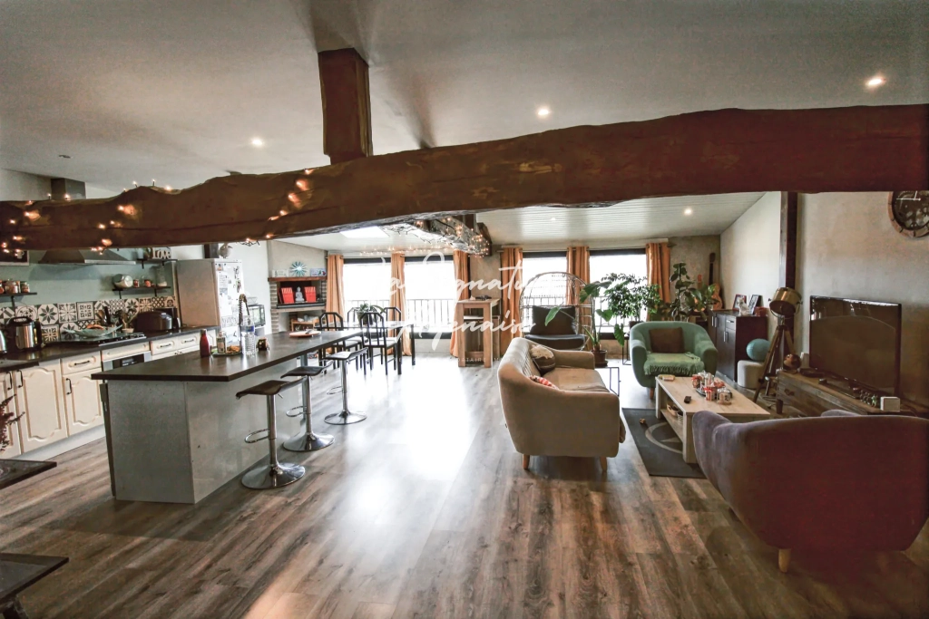 Appartement de 125 m2 avec 3 chambres, garage privé à Villeneuve-sur-Lot