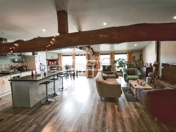 Appartement de 125 m2 avec 3 chambres, garage privé à Villeneuve-sur-Lot