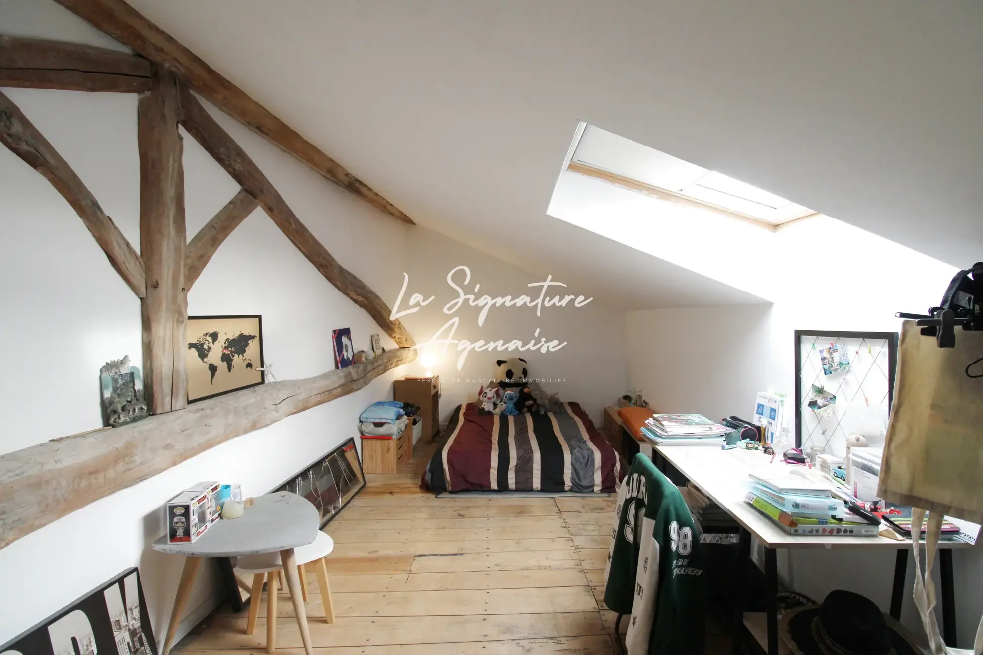 Appartement de 125 m2 avec 3 chambres, garage privé à Villeneuve-sur-Lot 