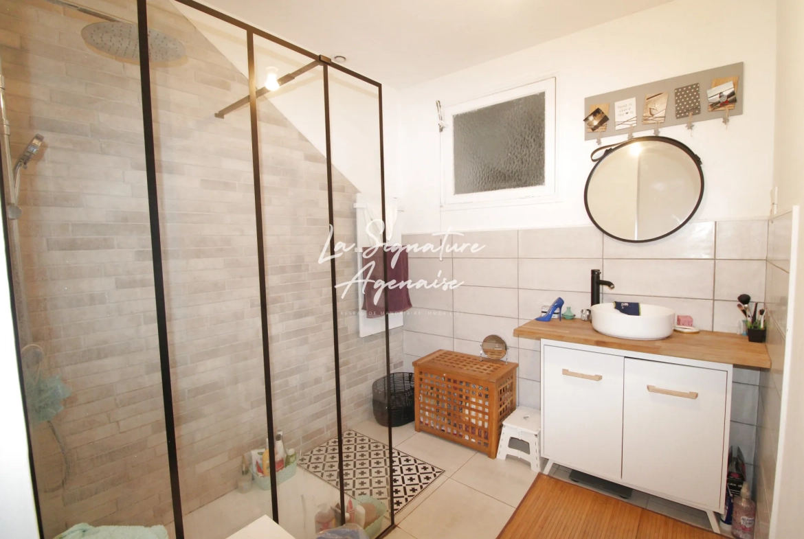 Appartement de 125 m2 avec 3 chambres, garage privé à Villeneuve-sur-Lot 