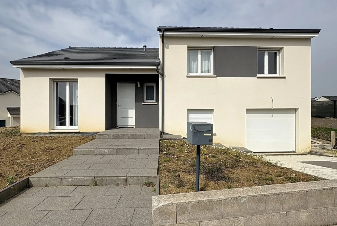 Maison neuve à Sanry-sur-Nied de 80 m² avec garage et jardin 