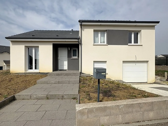 Maison neuve à Sanry-sur-Nied de 80 m² avec garage et jardin