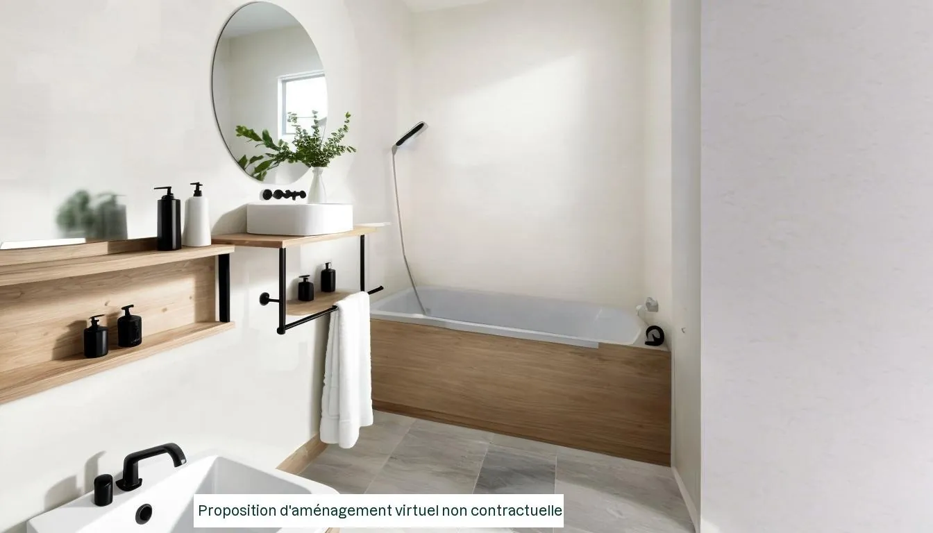 Appartement T3 à Caen de 82m² avec parking, cave et travaux à prévoir 