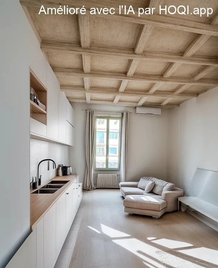Studio rénové de 19m² à Lyon 8 près de la manufacture des tabacs 