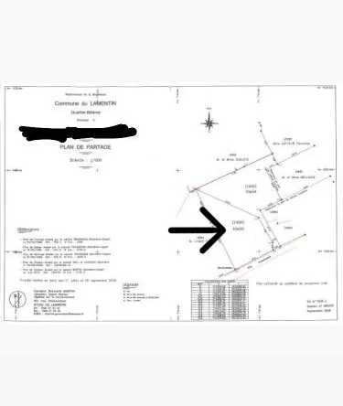 Terrain constructible de 1050 m² au LAMENTIN, idéal pour votre projet immobilier