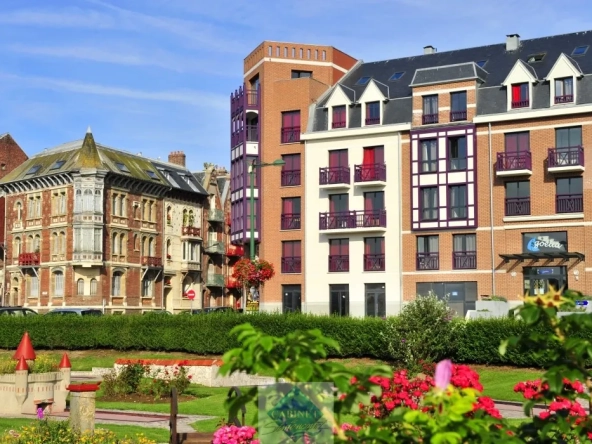 Appartement T2 meublé avec parking à Mers-les-Bains, investissement sûr à proximité de la plage