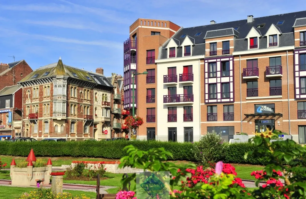 Appartement T2 meublé avec parking à Mers-les-Bains, investissement sûr à proximité de la plage 