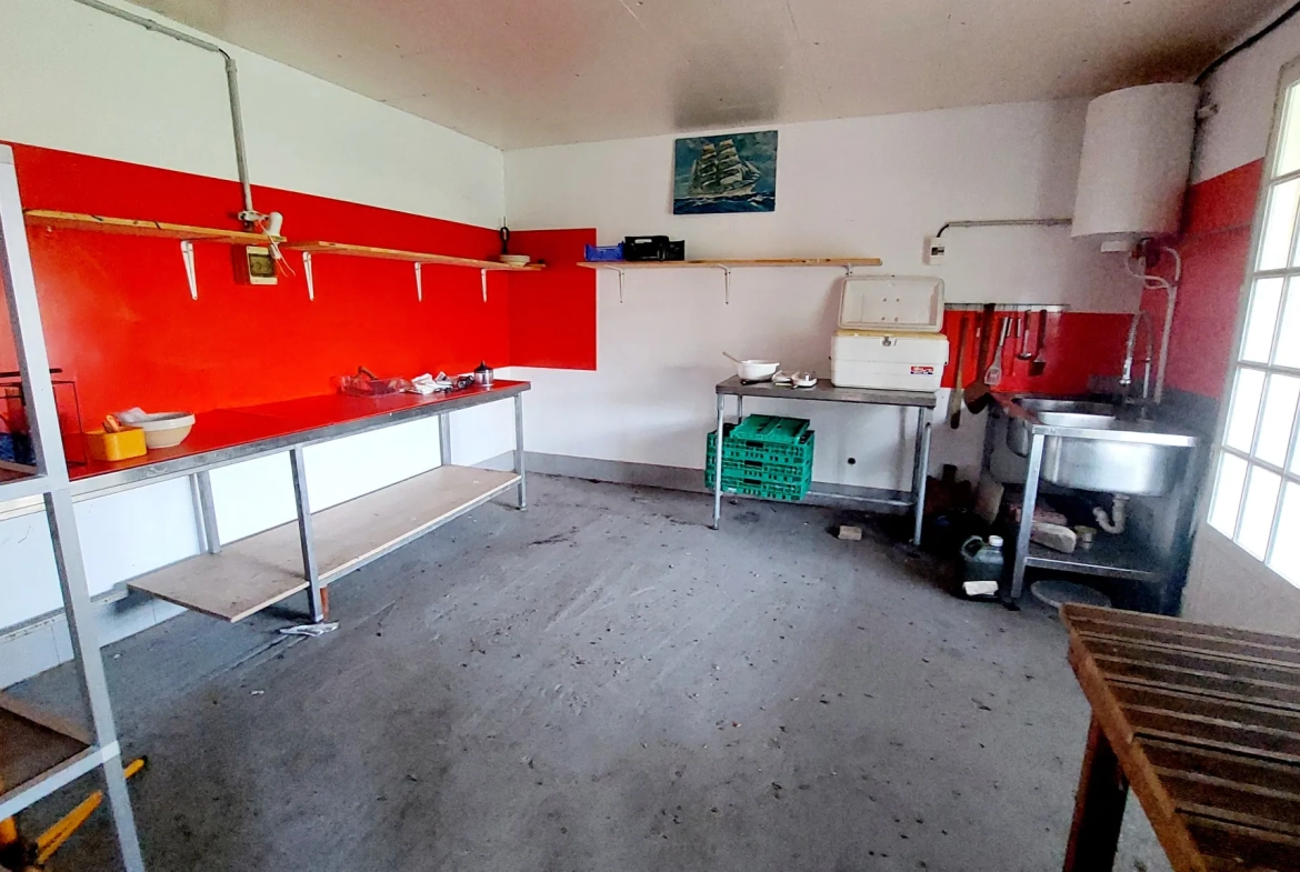 Maison 110 m² à vendre à La Réole, environnement calme et grand terrain 