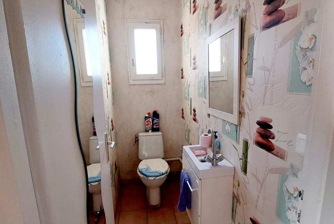 Maison 110 m² à vendre à La Réole, environnement calme et grand terrain 