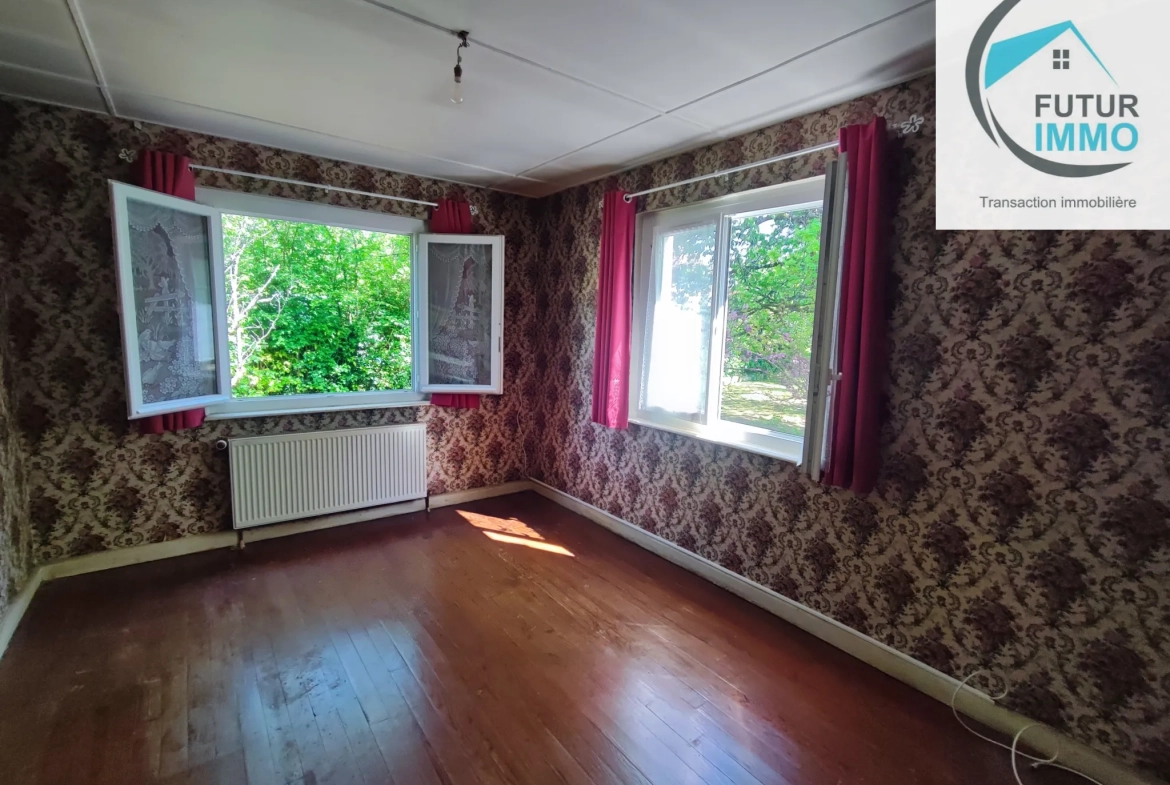 Maison individuelle F5 à Pont de Roid, 92 m², terrain 14 ares, proche commodités 