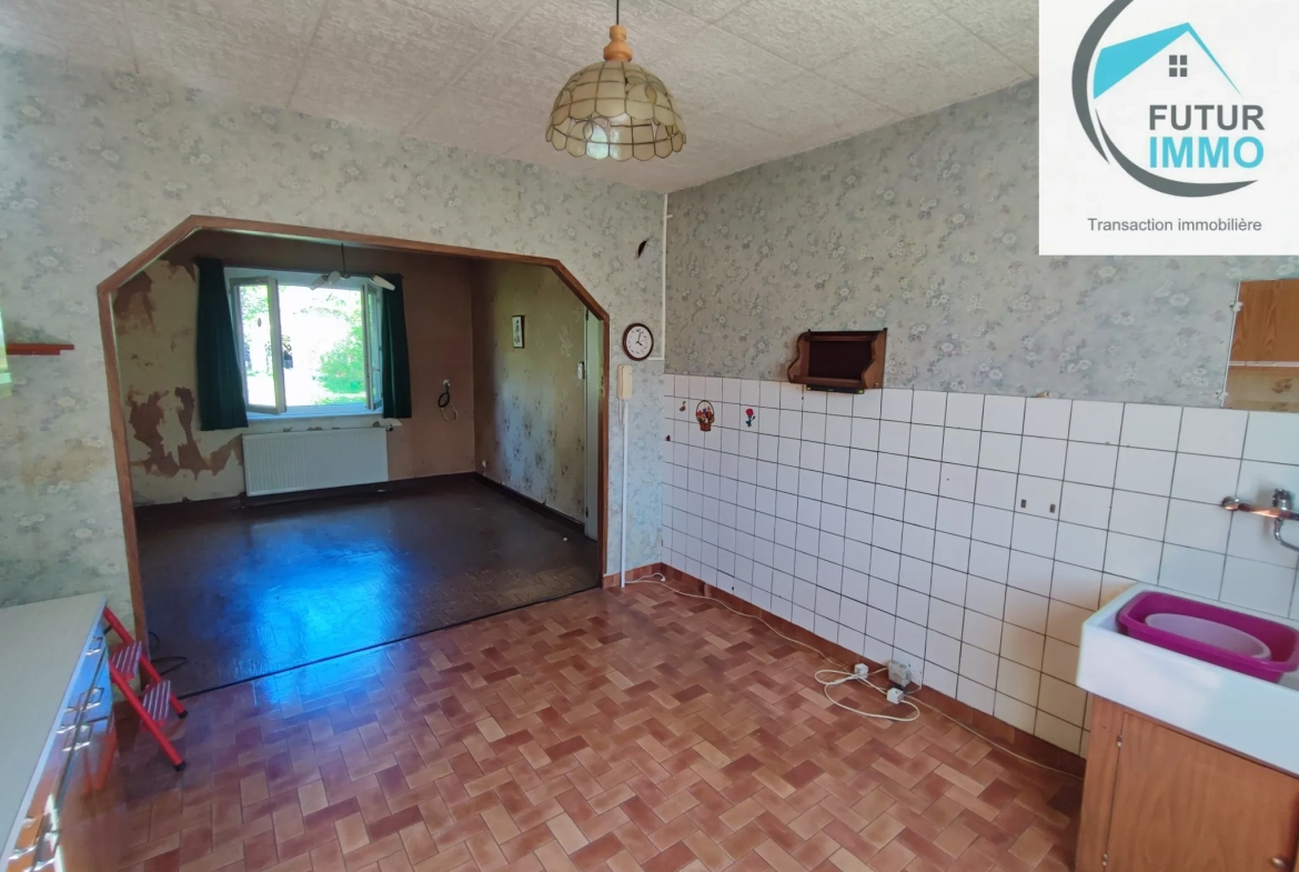 Maison individuelle F5 à Pont de Roid, 92 m², terrain 14 ares, proche commodités 