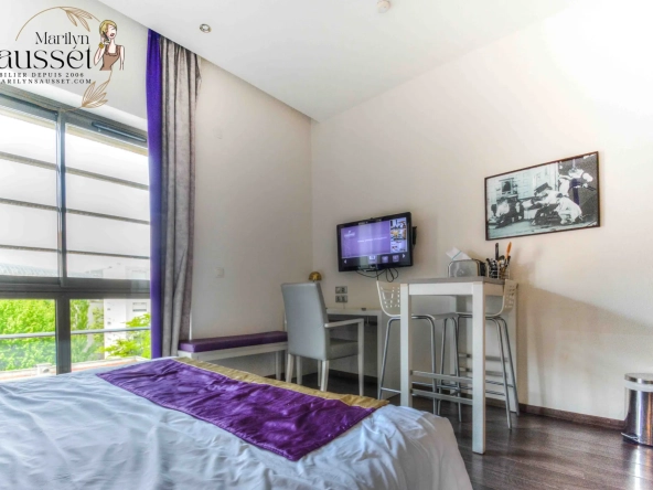 Studio meublé de 21 m² à Lyon avec rentabilité sûre et services haut de gamme 