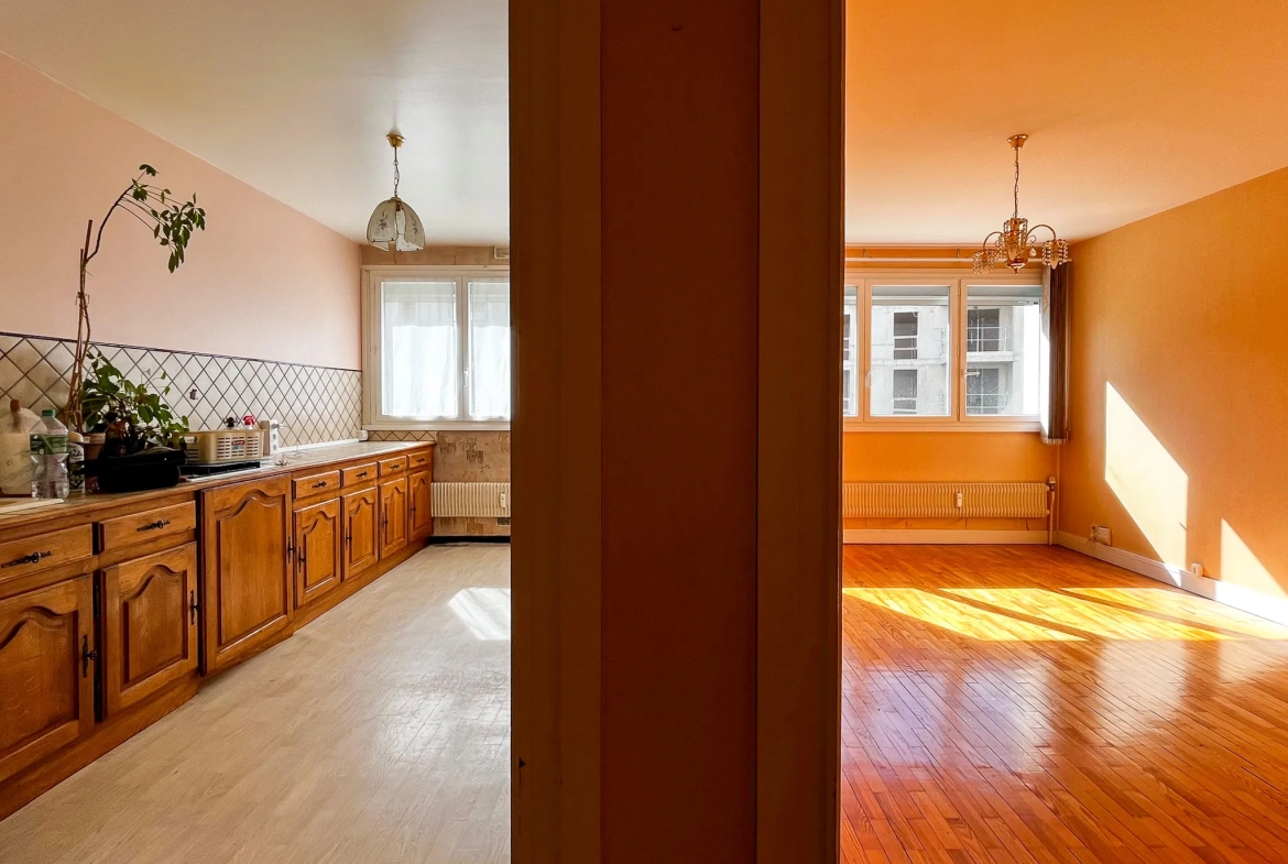 Appartement T2 de 56m² avec parking à Chamalieres 