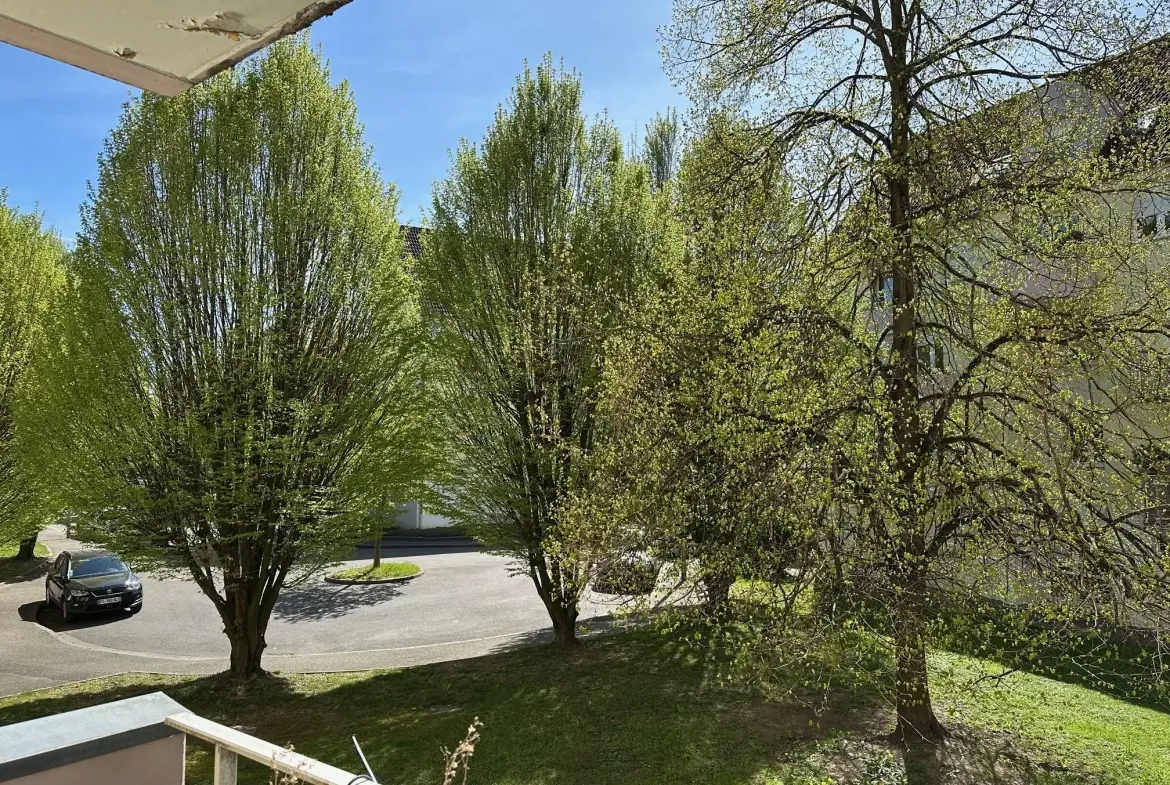 Appartement 2 pièces à vendre à Strasbourg Neuhof avec balcon, cave et parking 