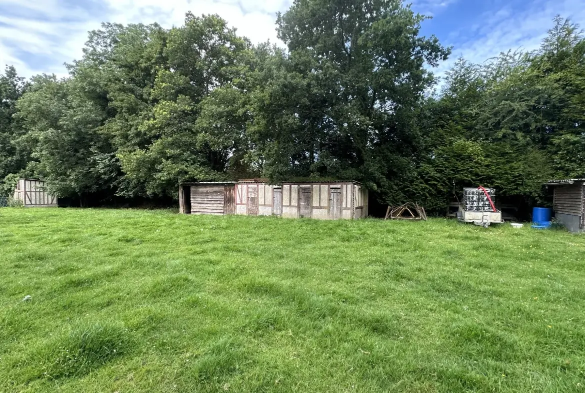 Maison Normande à vendre à Pont l'Évêque - Grand terrain et dépendances 