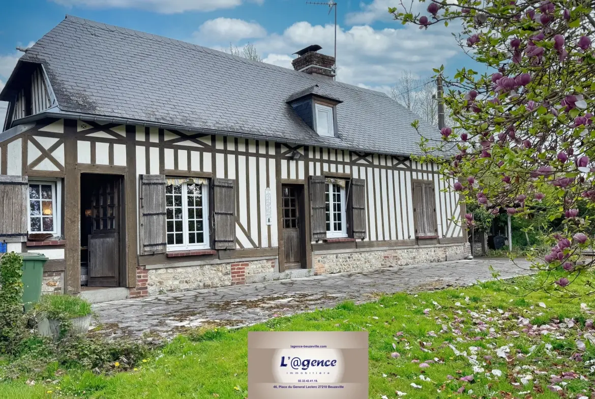 Maison Normande à vendre à Pont l'Évêque - Grand terrain et dépendances 