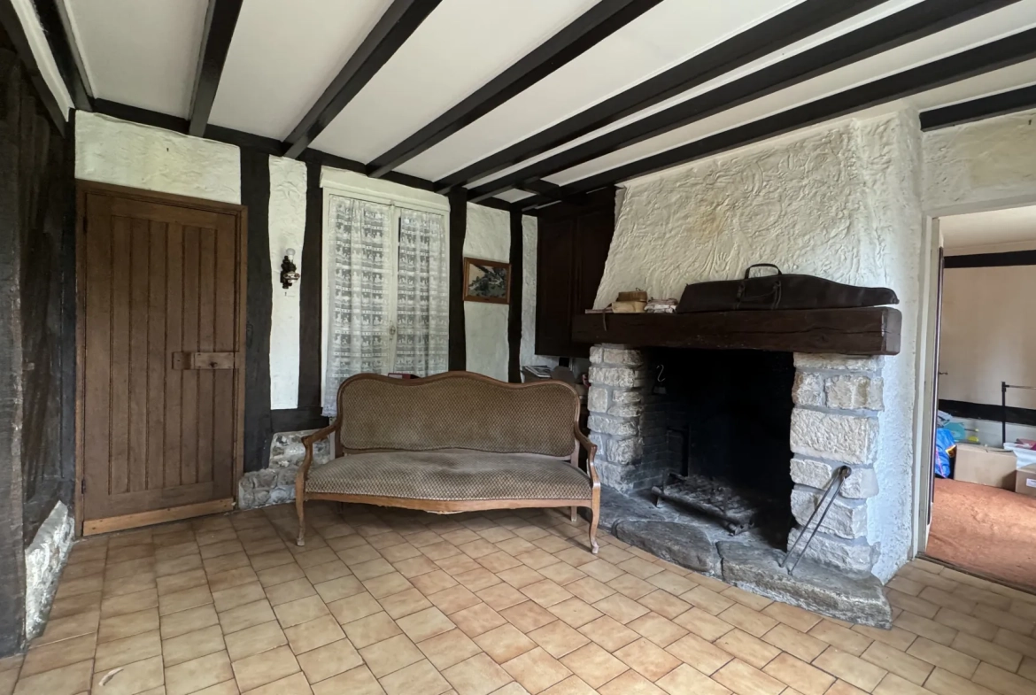 Maison Normande à vendre à Pont l'Évêque - Grand terrain et dépendances 