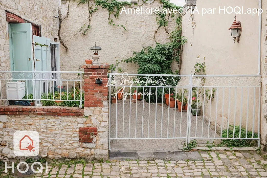 Maison en pierre de 113 m² avec cour intérieure et jardin à Vianne 