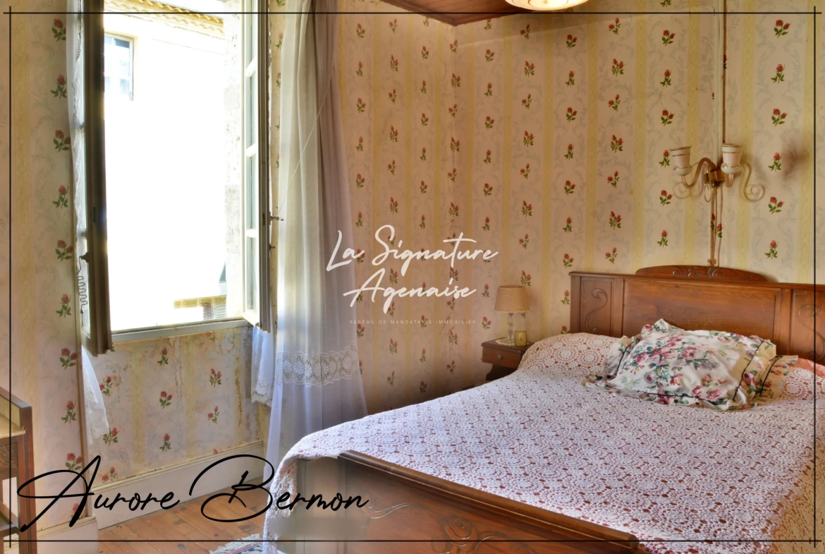 Maison en pierre de 113 m² avec cour intérieure et jardin à Vianne 