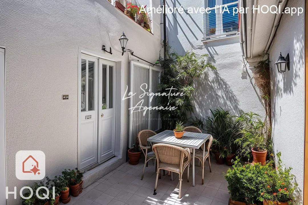 Maison en pierre de 113 m² avec cour intérieure et jardin à Vianne 