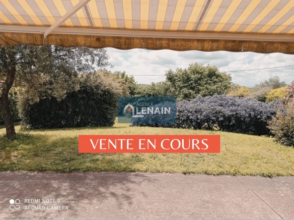 Maison plain-pied en ossature bois à Pouzauges avec grand jardin, 4 chambres et terrasse