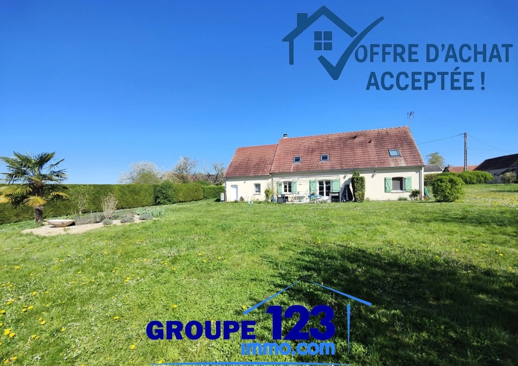 Maison familiale lumineuse à Hauterive avec jardin et garage, proche Joigny