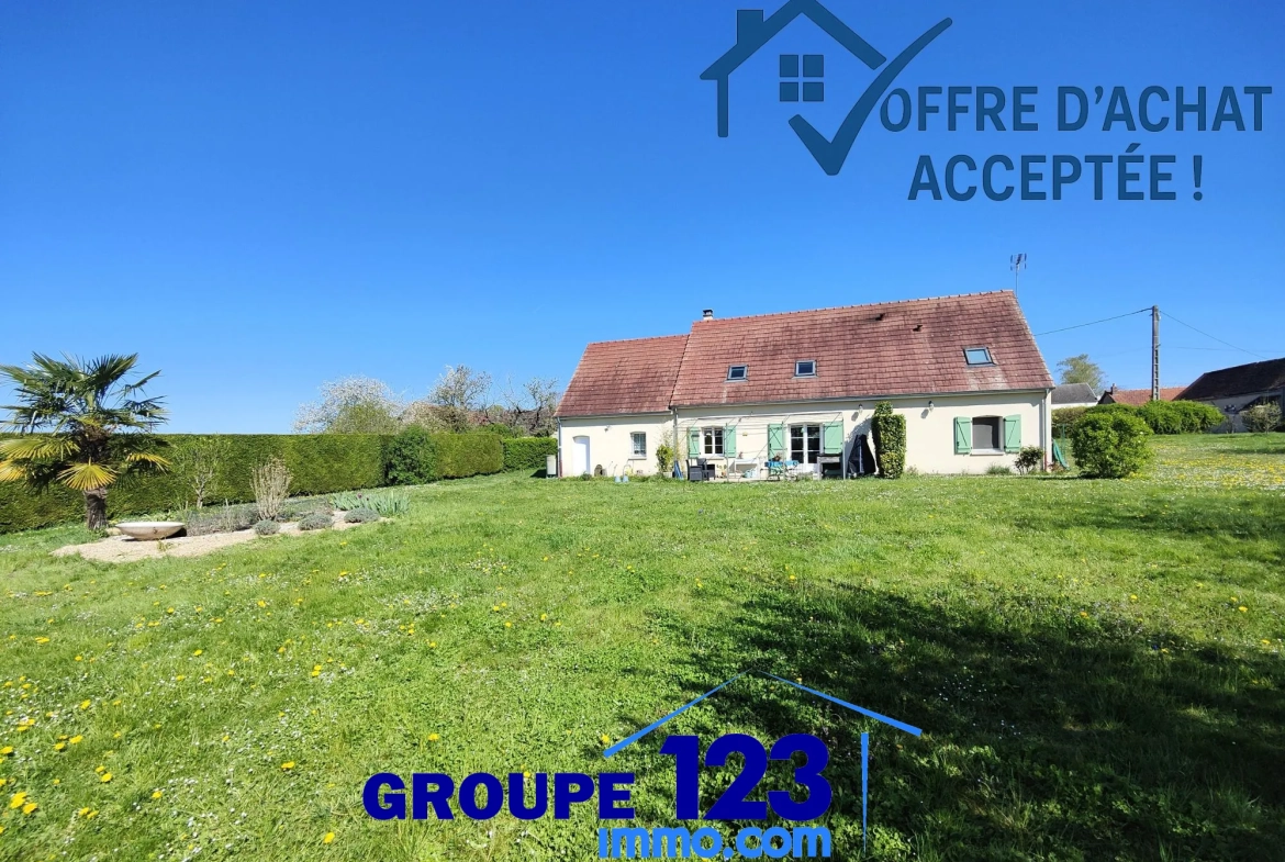 Maison familiale lumineuse avec jardin, garage et chalet en HauteVive - Quartier paisible 