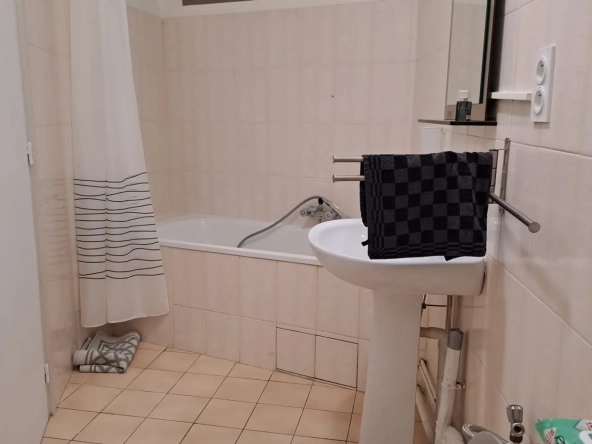 Appartement F2 avec terrasse à Amélie-les-Bains proche des thermes 