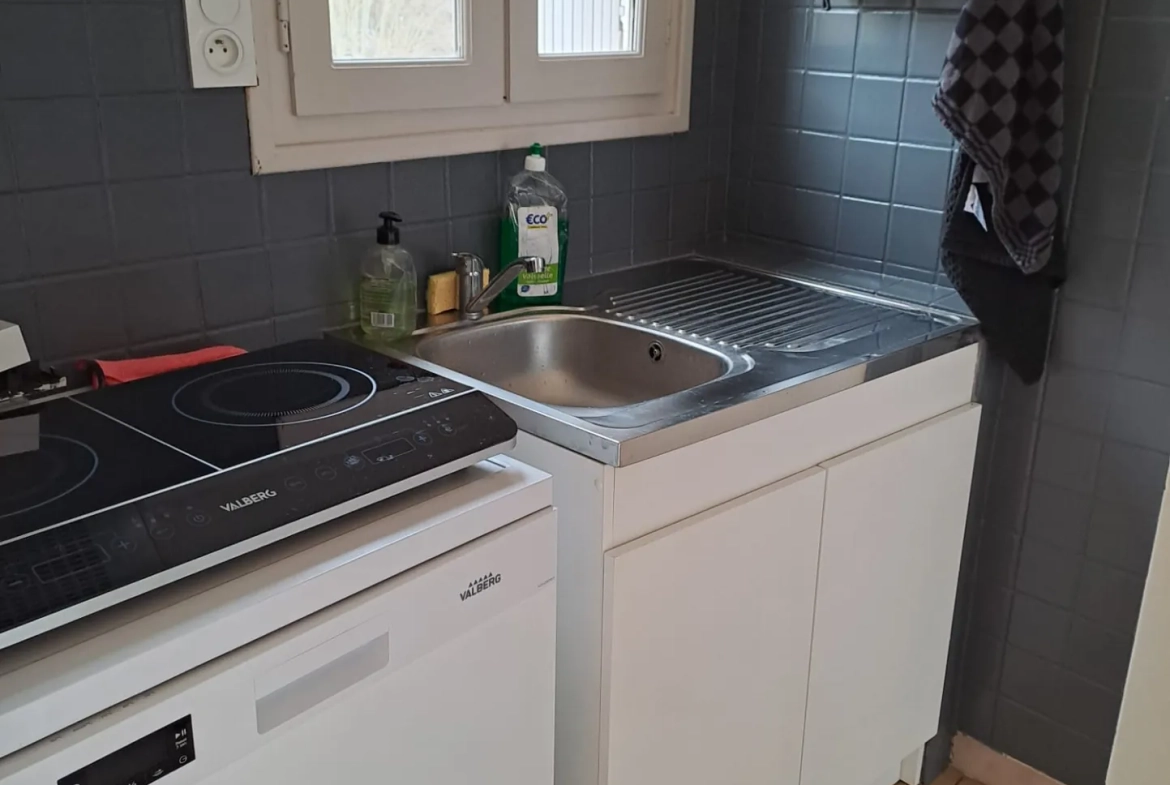 Appartement F2 avec terrasse à Amélie-les-Bains proche des thermes 