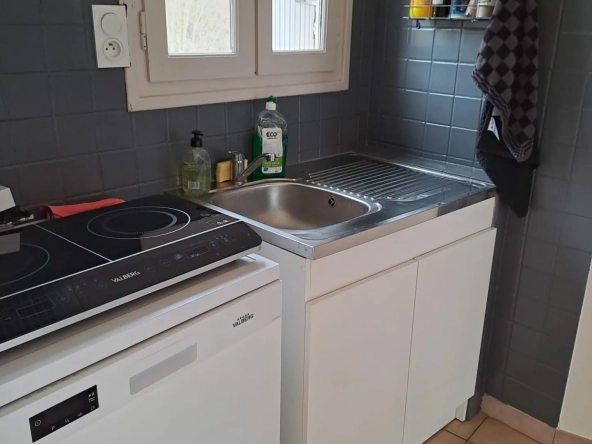 Appartement F2 avec terrasse à Amélie-les-Bains proche des thermes 