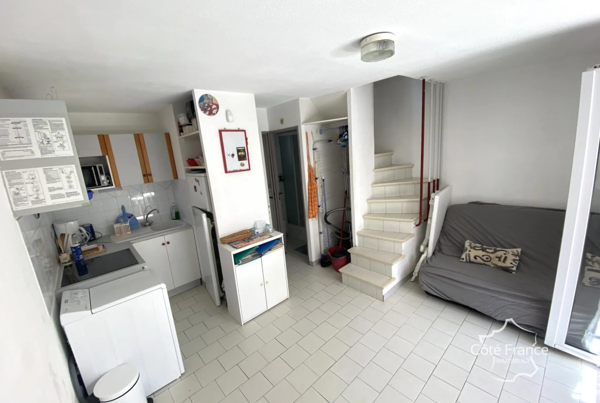 Villa de vacances de 37 m² à 300 mètres de la plage à Marseillan-Plage 