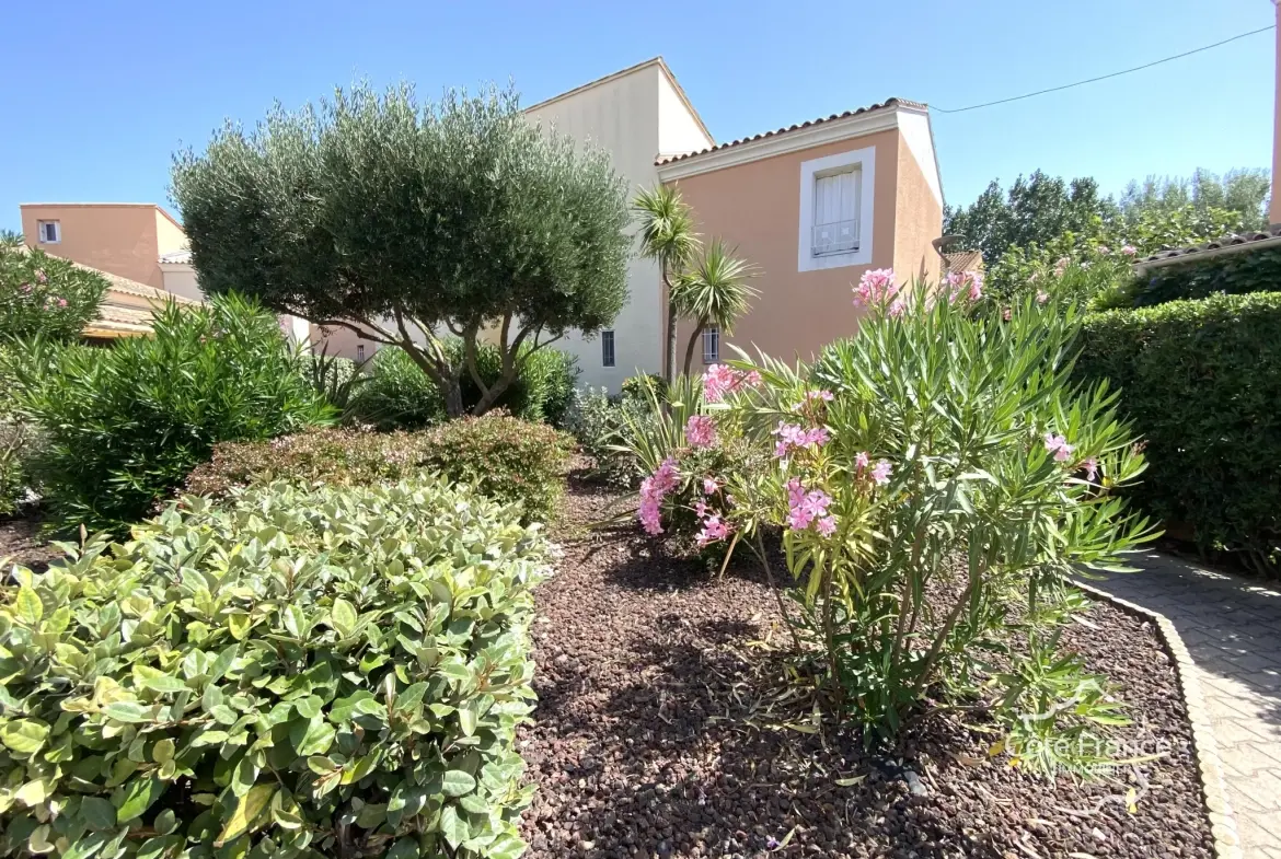 Villa de vacances de 37 m² à 300 mètres de la plage à Marseillan-Plage 