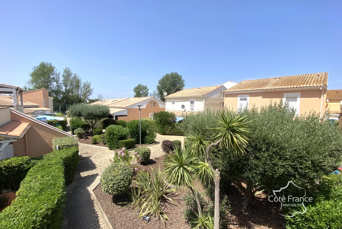 Villa de vacances de 37 m² à 300 mètres de la plage à Marseillan-Plage 