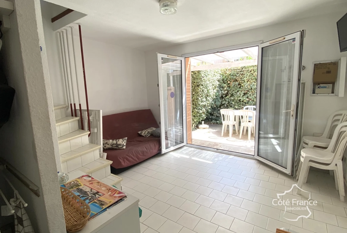 Villa de vacances de 37 m² à 300 mètres de la plage à Marseillan-Plage 