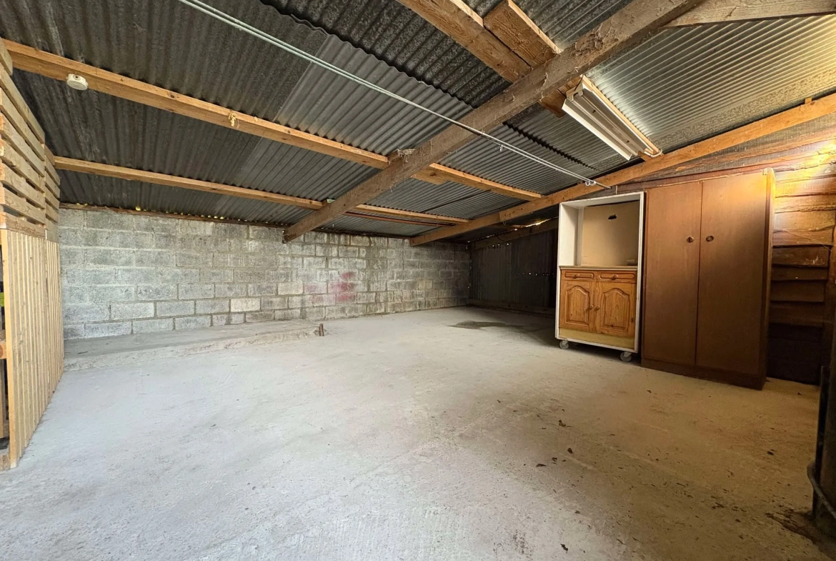 Maison à vendre à Huppy, 3 chambres, grand terrain de 968 m², à 15 min d'Abbeville 