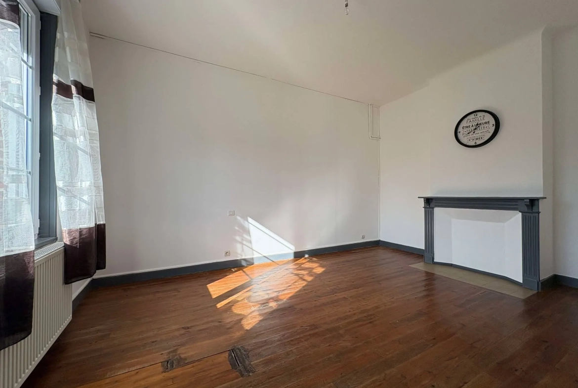 Maison à vendre à Huppy, 3 chambres, grand terrain de 968 m², à 15 min d'Abbeville 