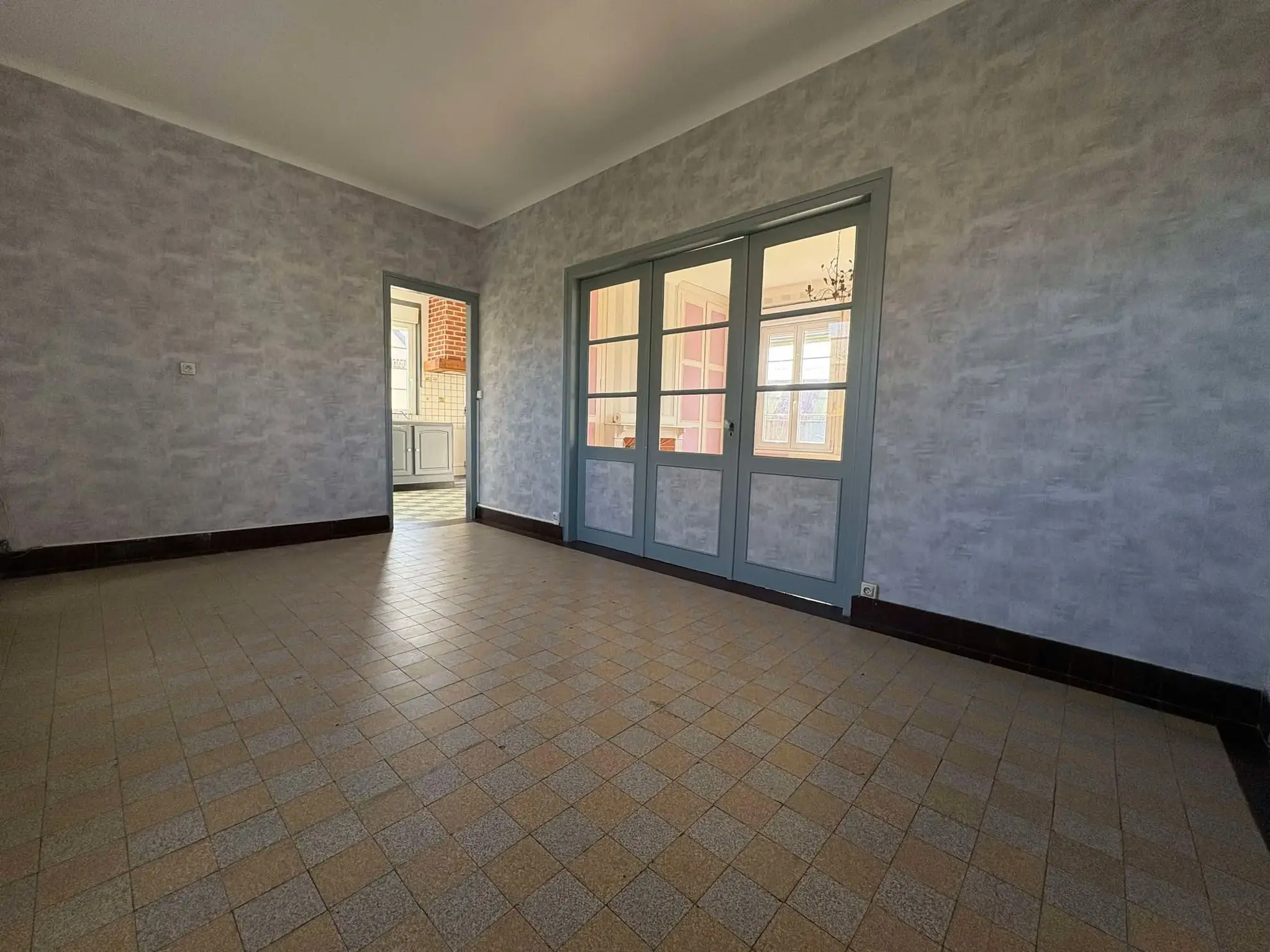 Maison à vendre à Huppy, 3 chambres, grand terrain de 968 m², à 15 min d'Abbeville 