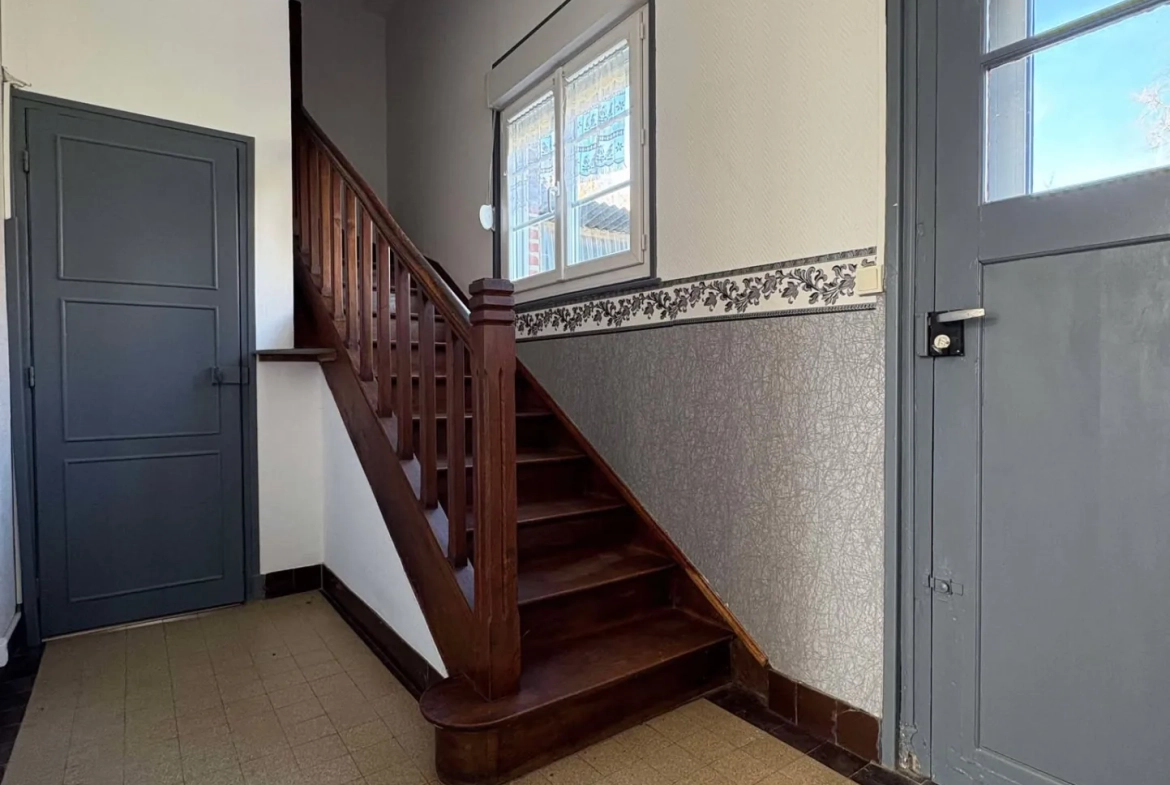 Maison à vendre à Huppy, 3 chambres, grand terrain de 968 m², à 15 min d'Abbeville 