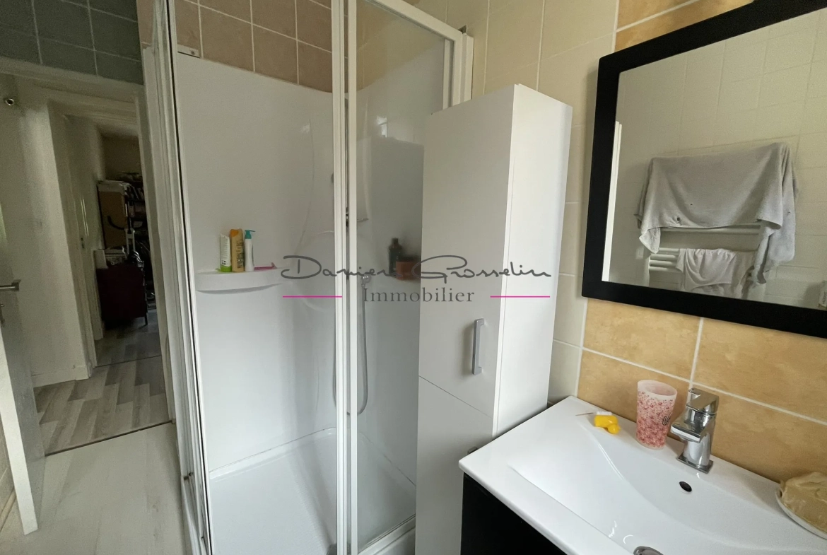 Appartement T2 bis avec cave et terrain à Amplepuis, village du 42 