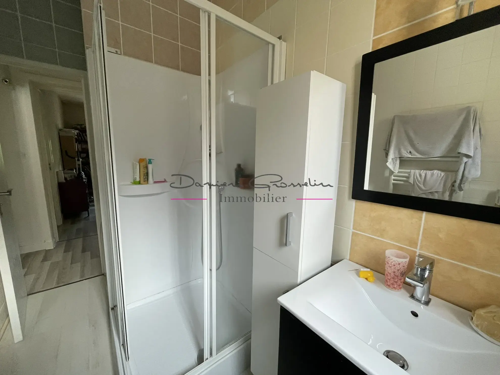 Appartement T2 bis avec cave et terrain à Amplepuis, village du 42 