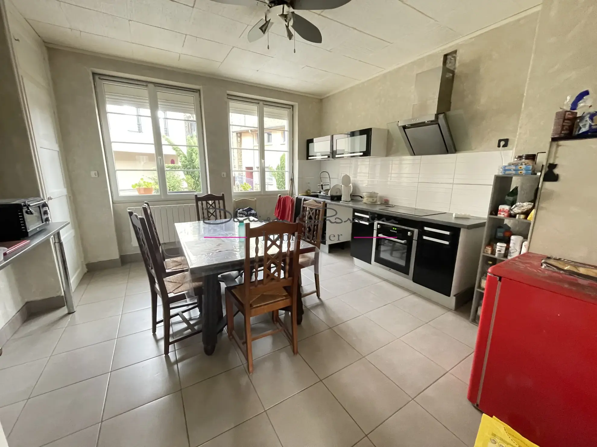 Appartement T2 bis avec cave et terrain à Amplepuis, village du 42 