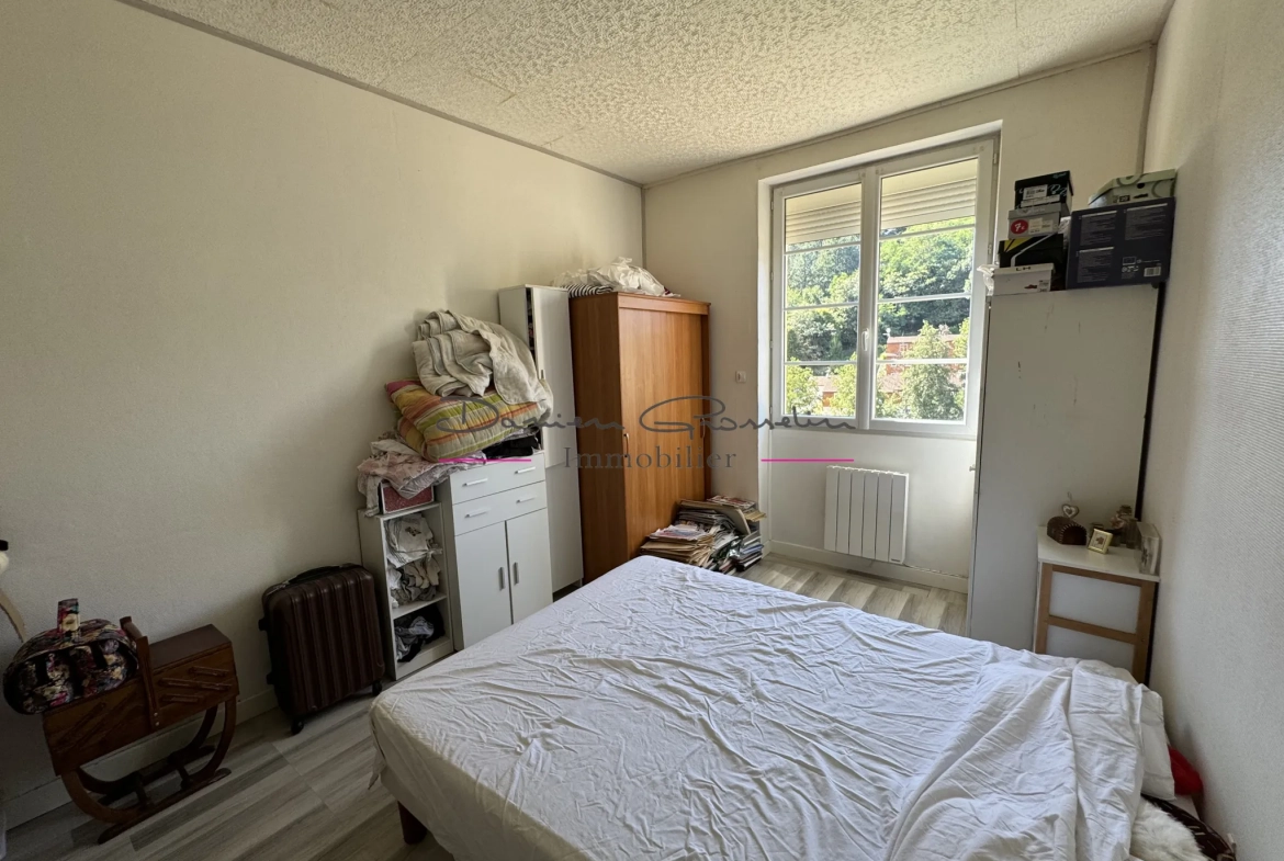 Appartement T2 bis avec cave et terrain à Amplepuis, village du 42 