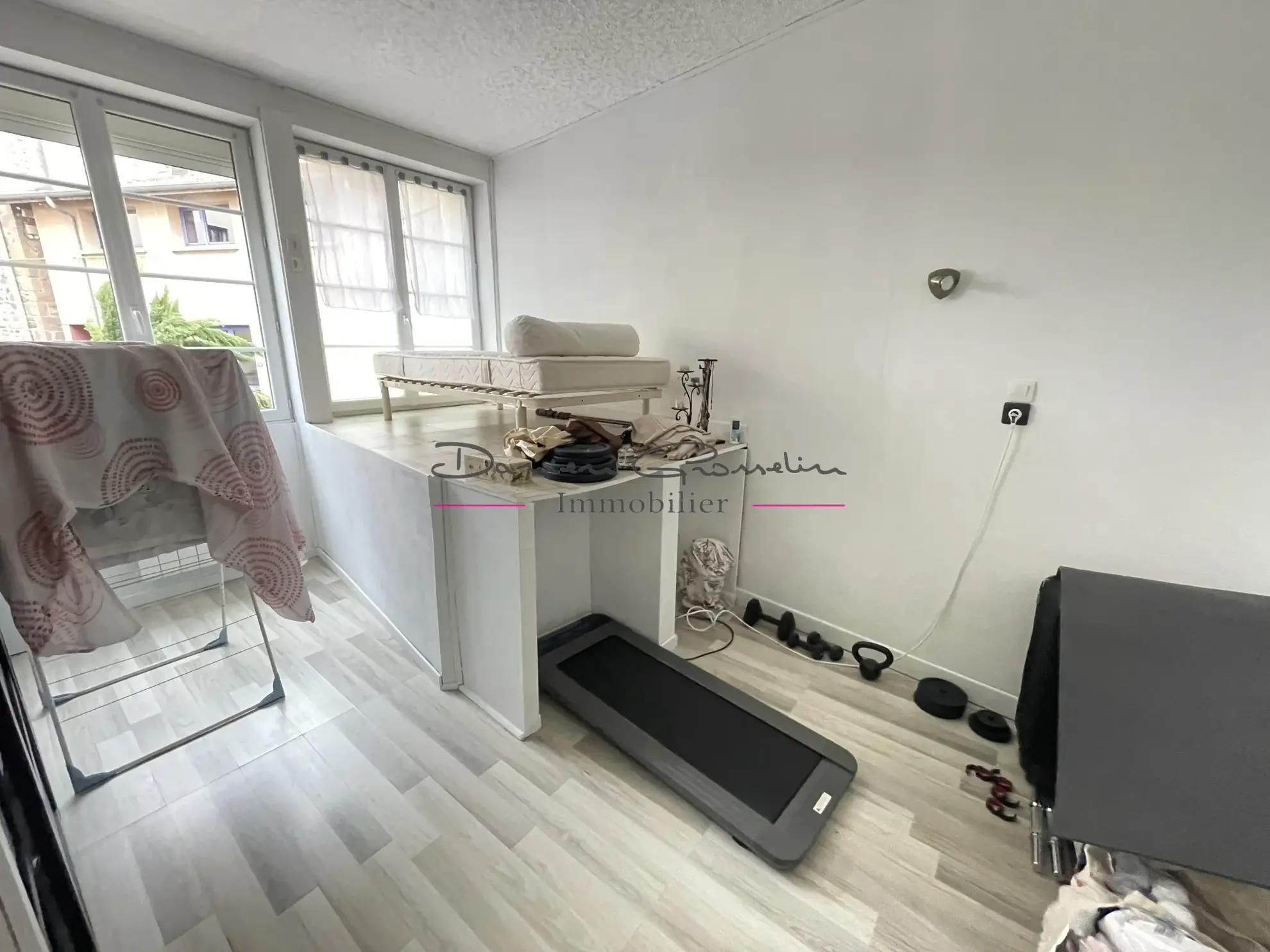 Appartement T2 bis avec cave et terrain à Amplepuis, village du 42 