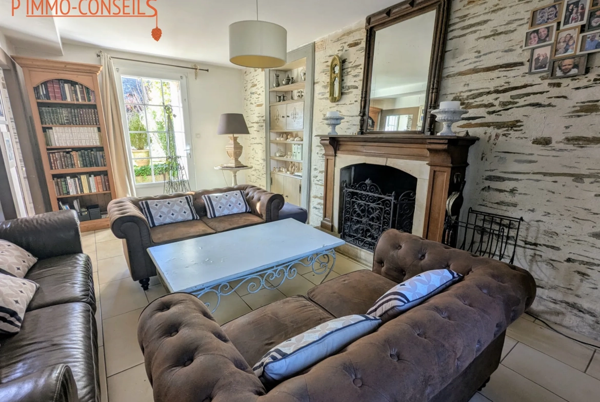 Belle maison familiale 4 chambres à Candé avec jardin 