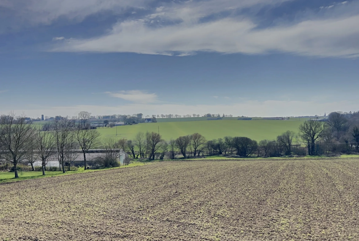 Maison de campagne à Plumeliau Bieuzy avec grand potentiel de rénovation 