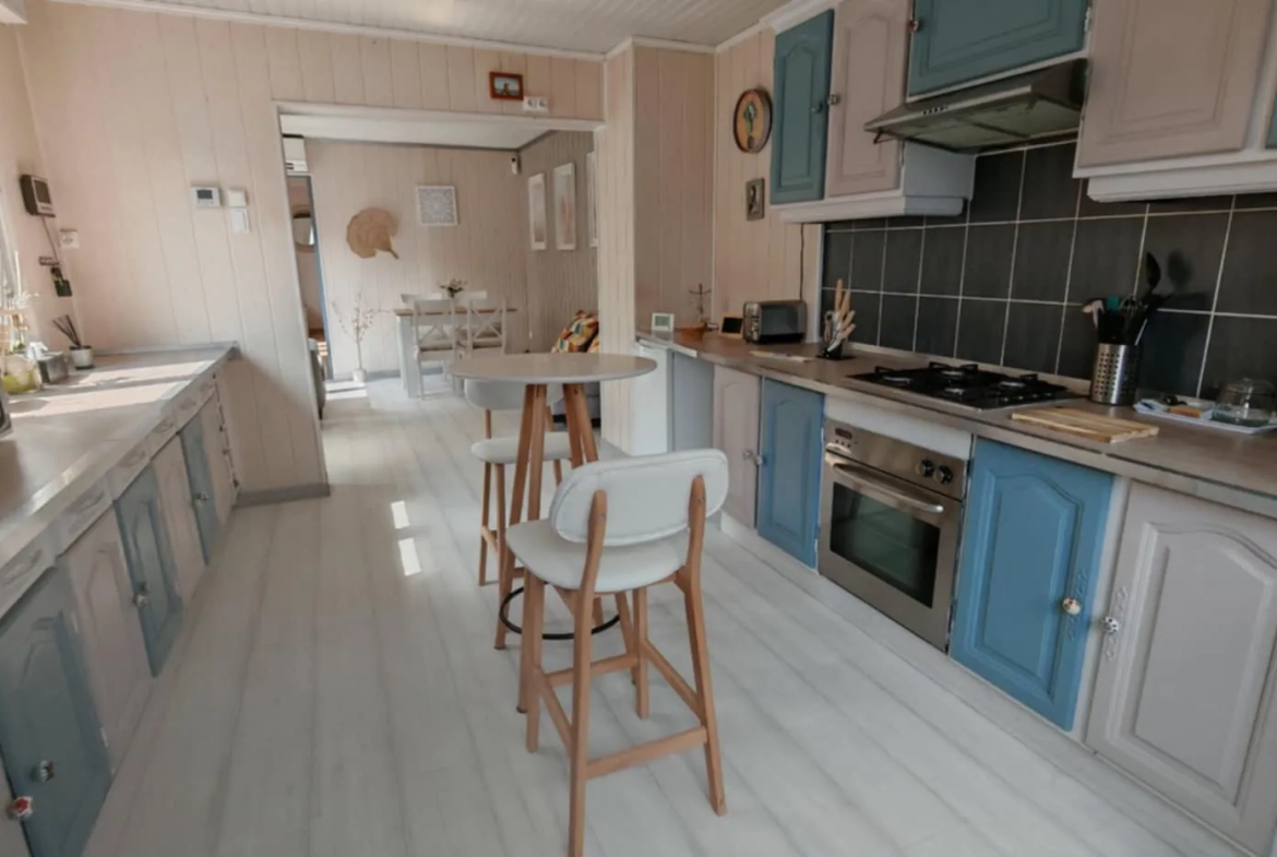 Plain-pied semi-individuel à vendre à Hénin-Beaumont - Jardinet et garage 