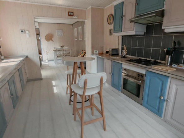Plain-pied semi-individuel à vendre à Hénin-Beaumont - Jardinet et garage 
