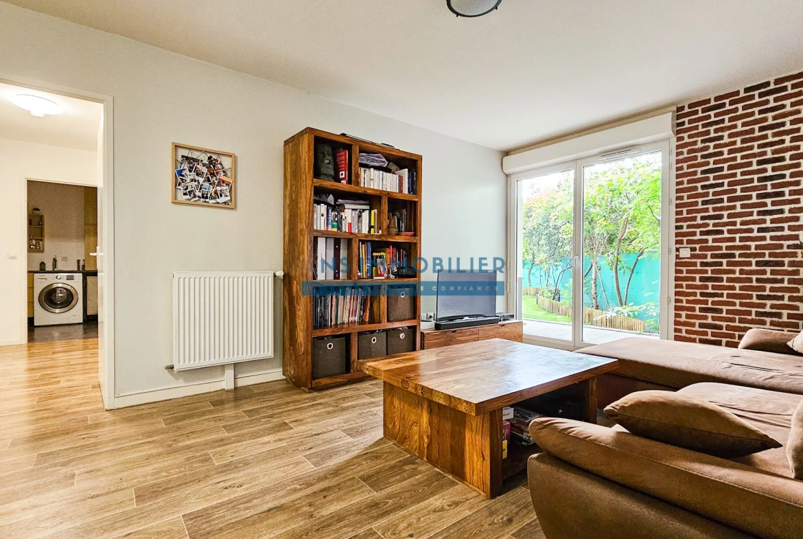 Bel appartement F3 avec jardin et parking à Sartrouville, livré en 2015 