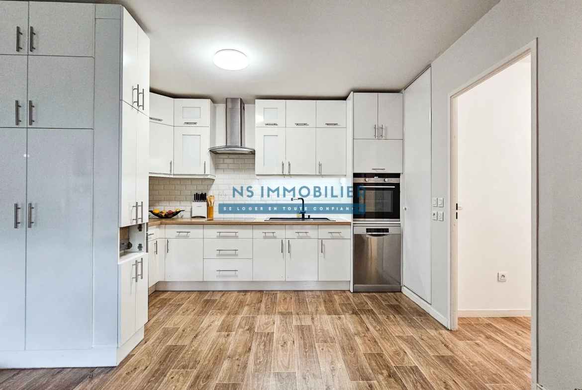 Bel appartement F3 avec jardin et parking à Sartrouville, livré en 2015 